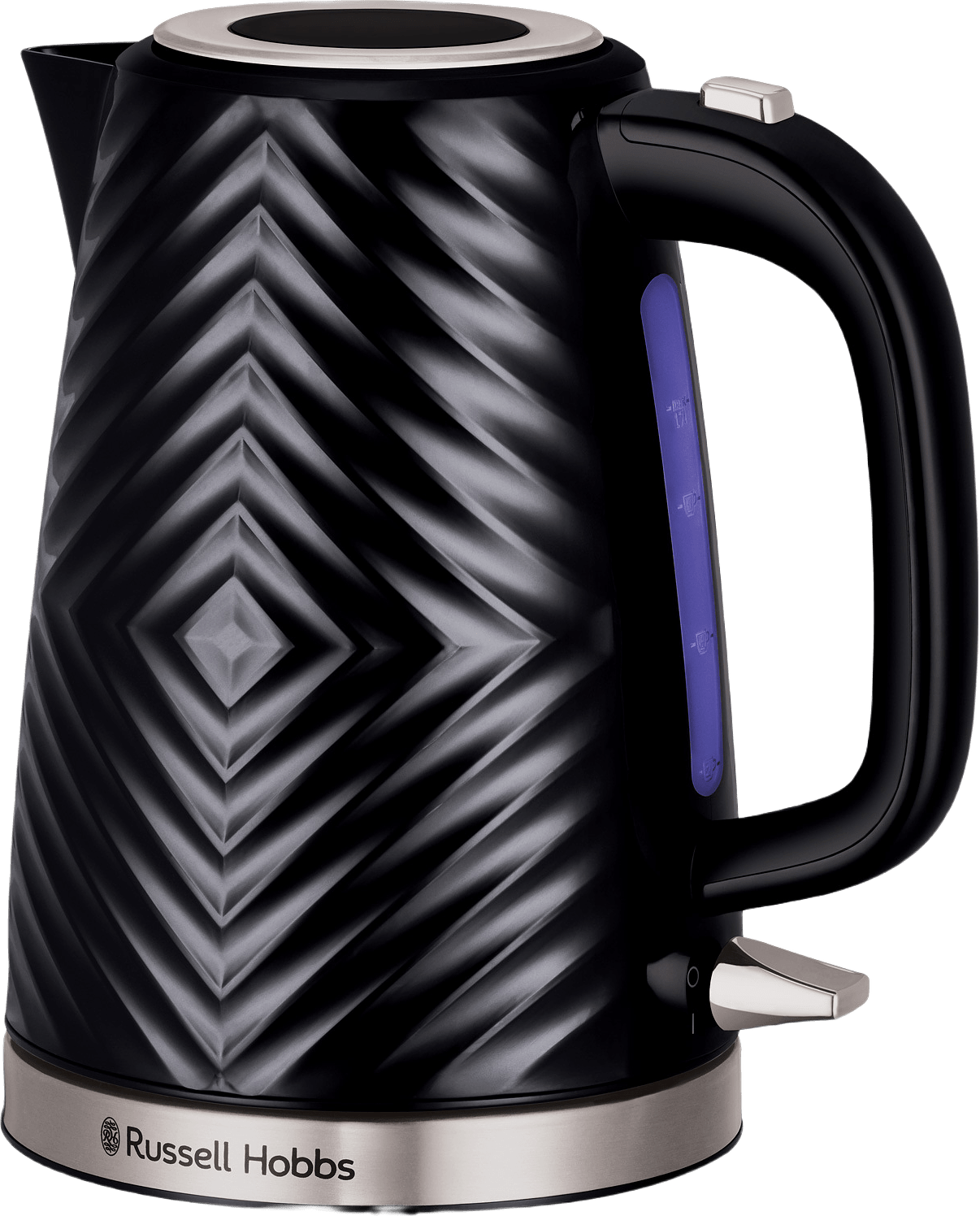 Vattenkokare Groove kettle, från Russell Hobbs, i färgen black.