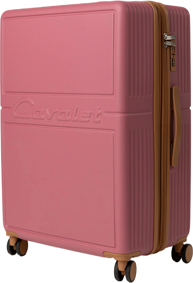 Resväska Dalby Large, från Cavalet, i färgen watermelon pink.
