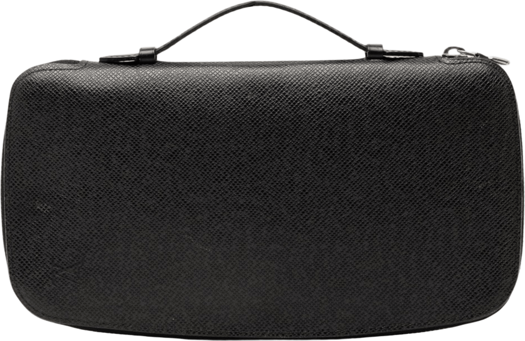 Louis Vuitton Taiga Atoll Organizer, från Luxclusif, i färgen black.