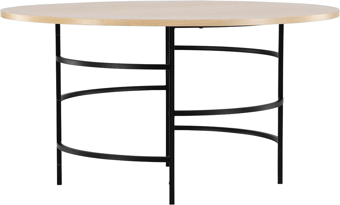 Copenhagen Matbord, från Venture Home, i färgen black,whitewash.