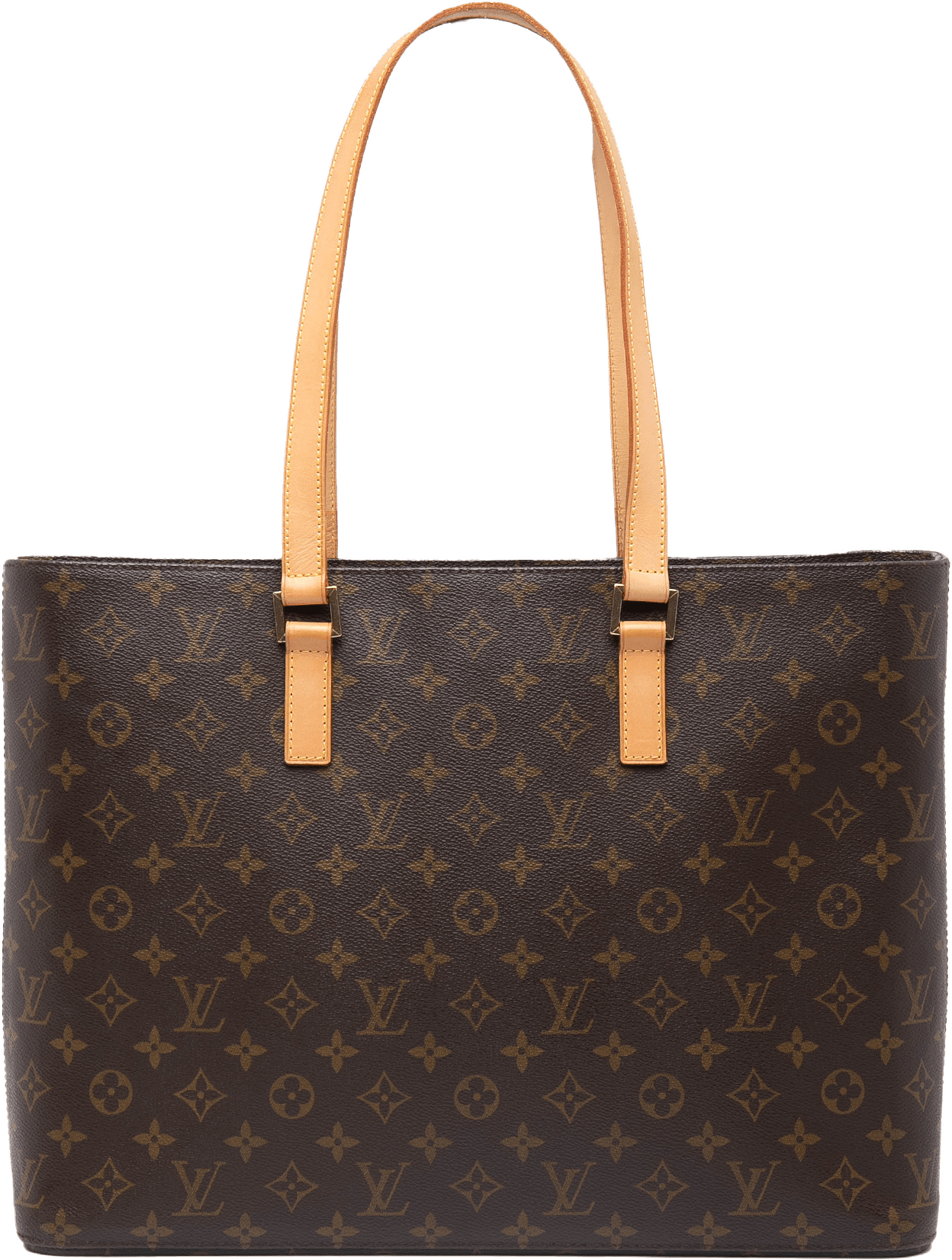 Louis Vuitton Monogram Luco, från Luxclusif, i färgen brown.