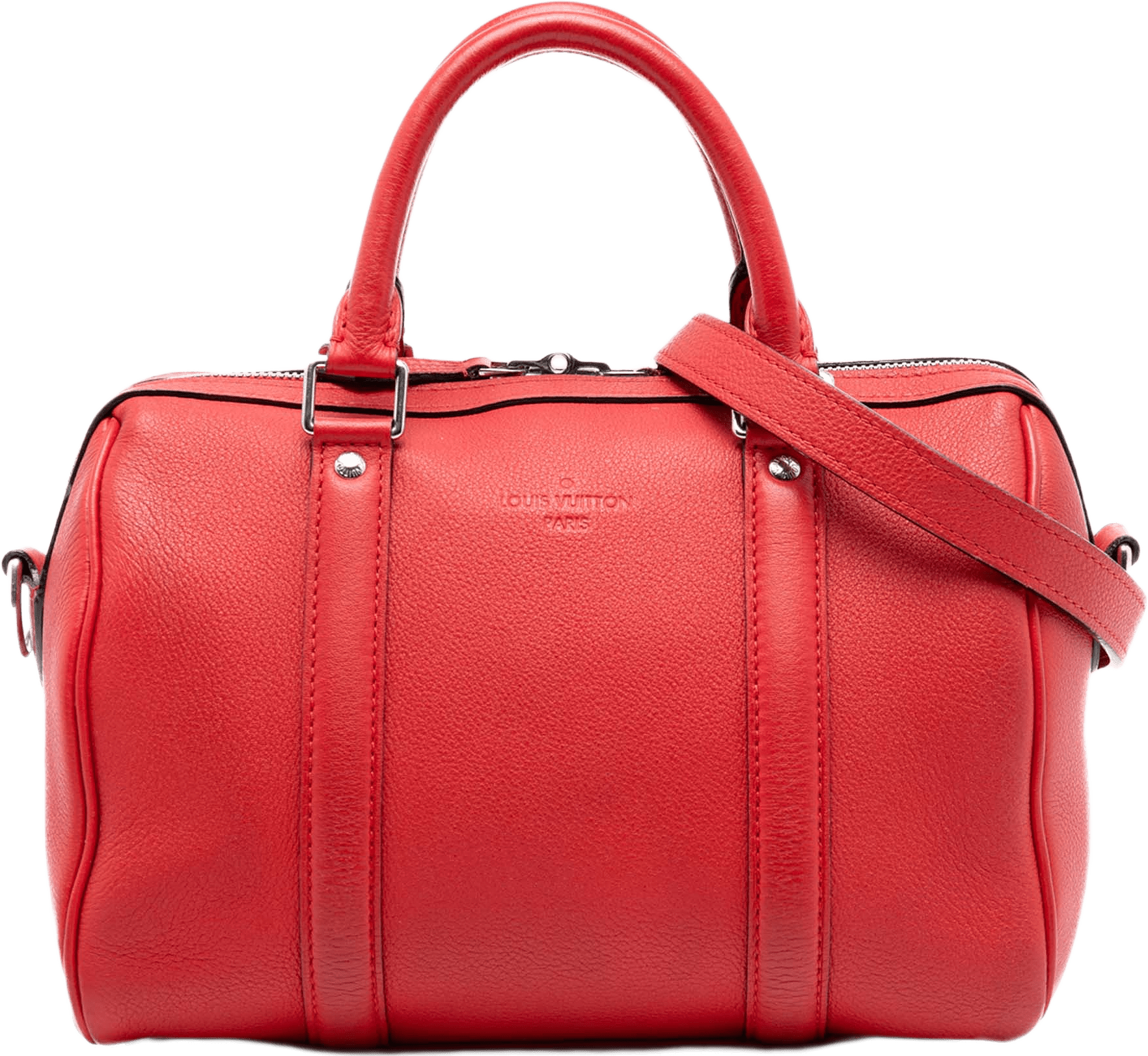 Louis Vuitton Sofia Coppola Veau Cachemire Sc Bb, från Luxclusif, i färgen röd.
