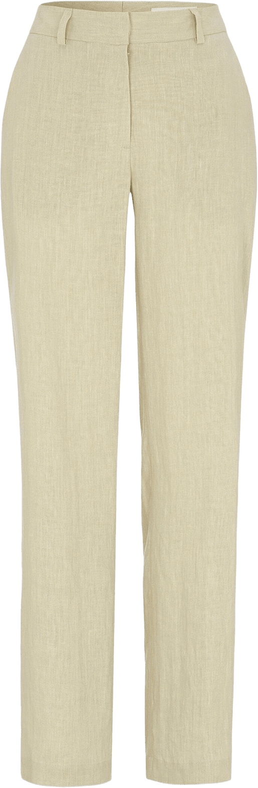 Amanda Linen Trousers, från Newhouse, i färgen beige.