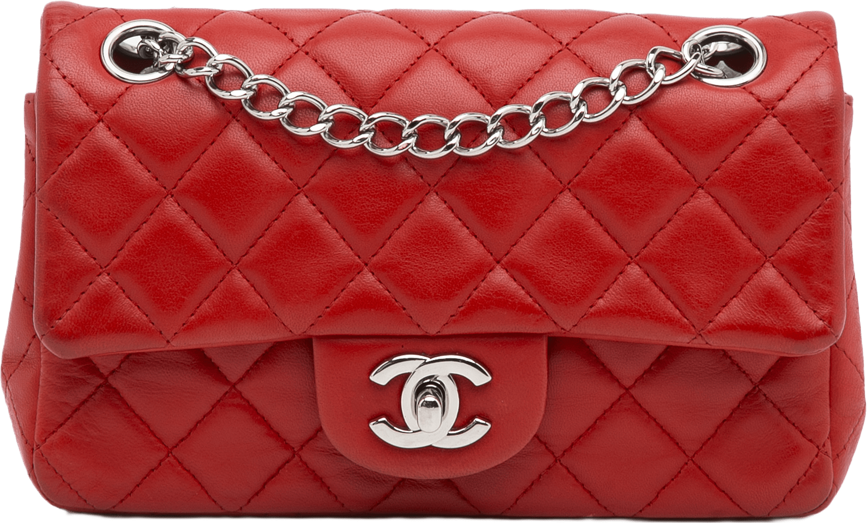 Chanel New Mini Classic Lambskin Single Flap