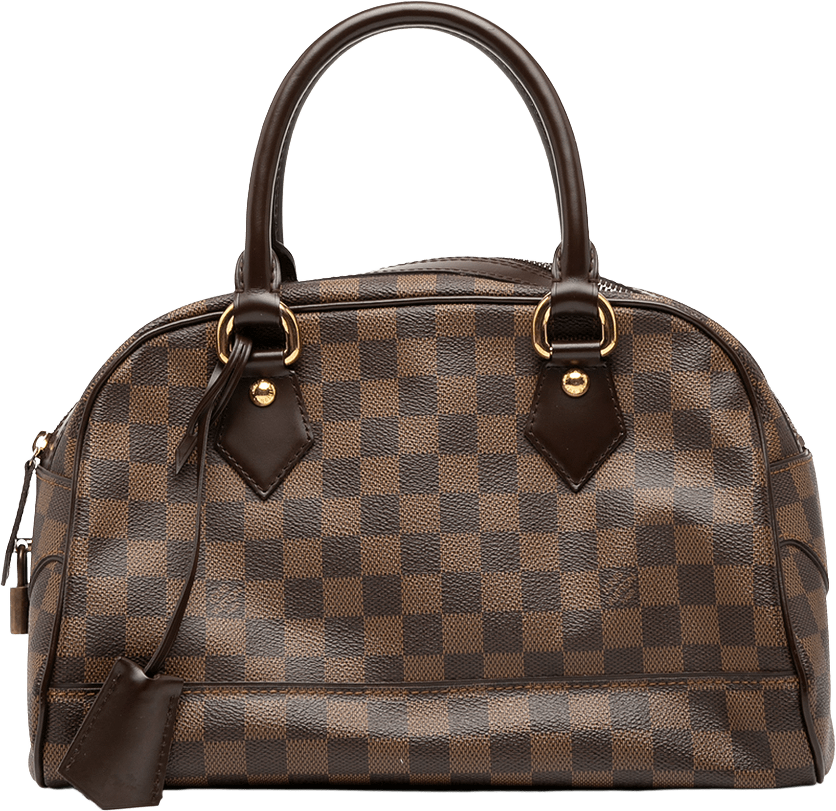 Louis Vuitton Damier Ebene Duomo, från Luxclusif, i färgen brown.