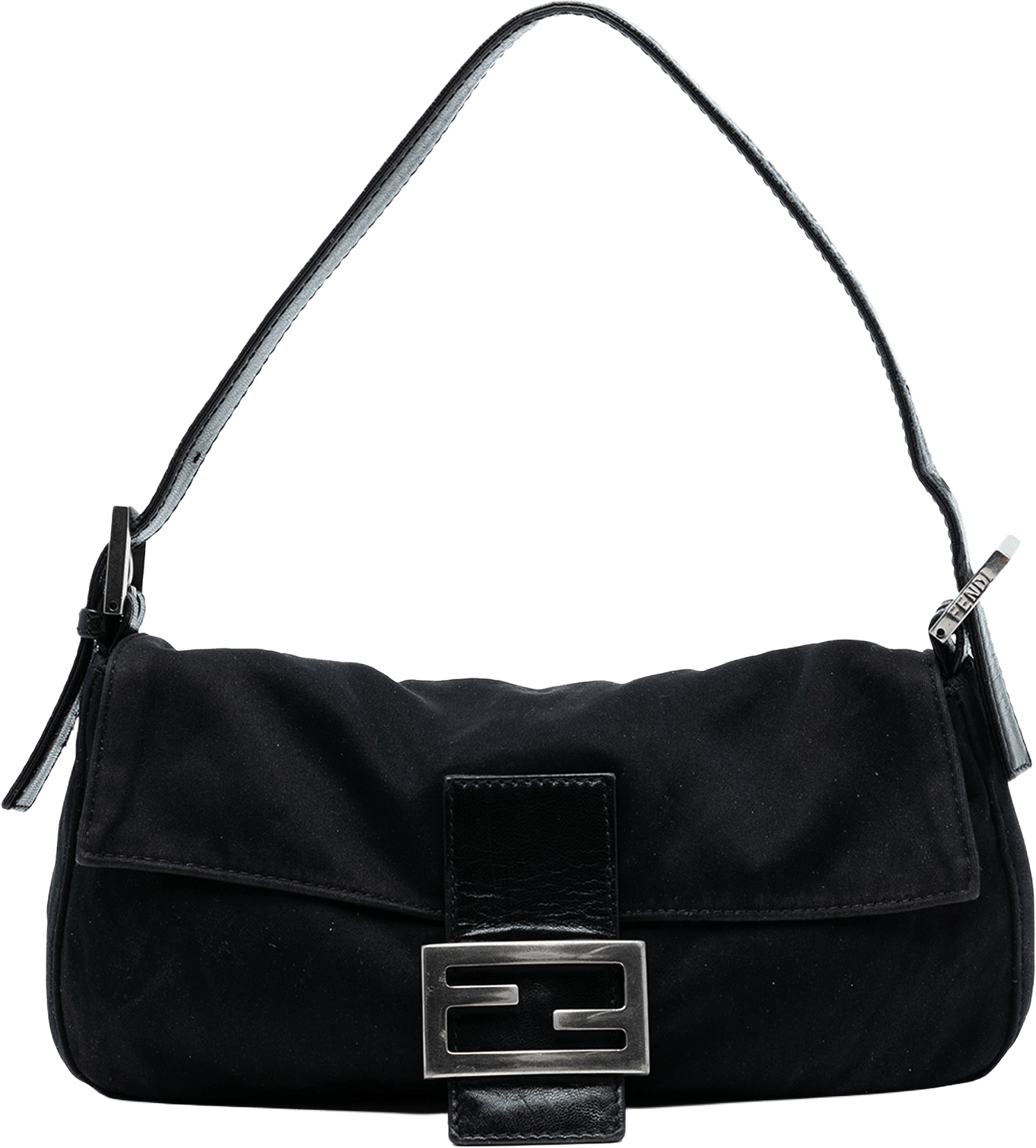 Fendi Neoprene Baguette, från Luxclusif, i färgen black.