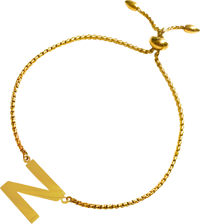 New Identity Bracelet D Gold