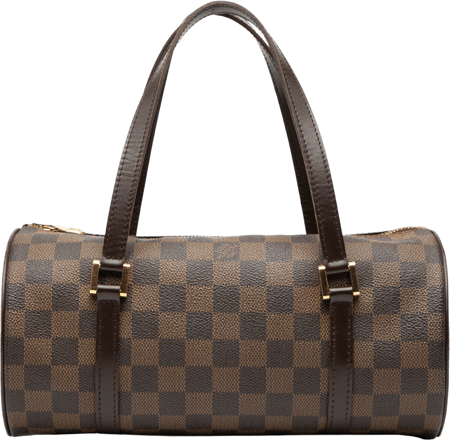 Louis Vuitton Damier Ebene Papillon 26, från Luxclusif, i färgen brown.