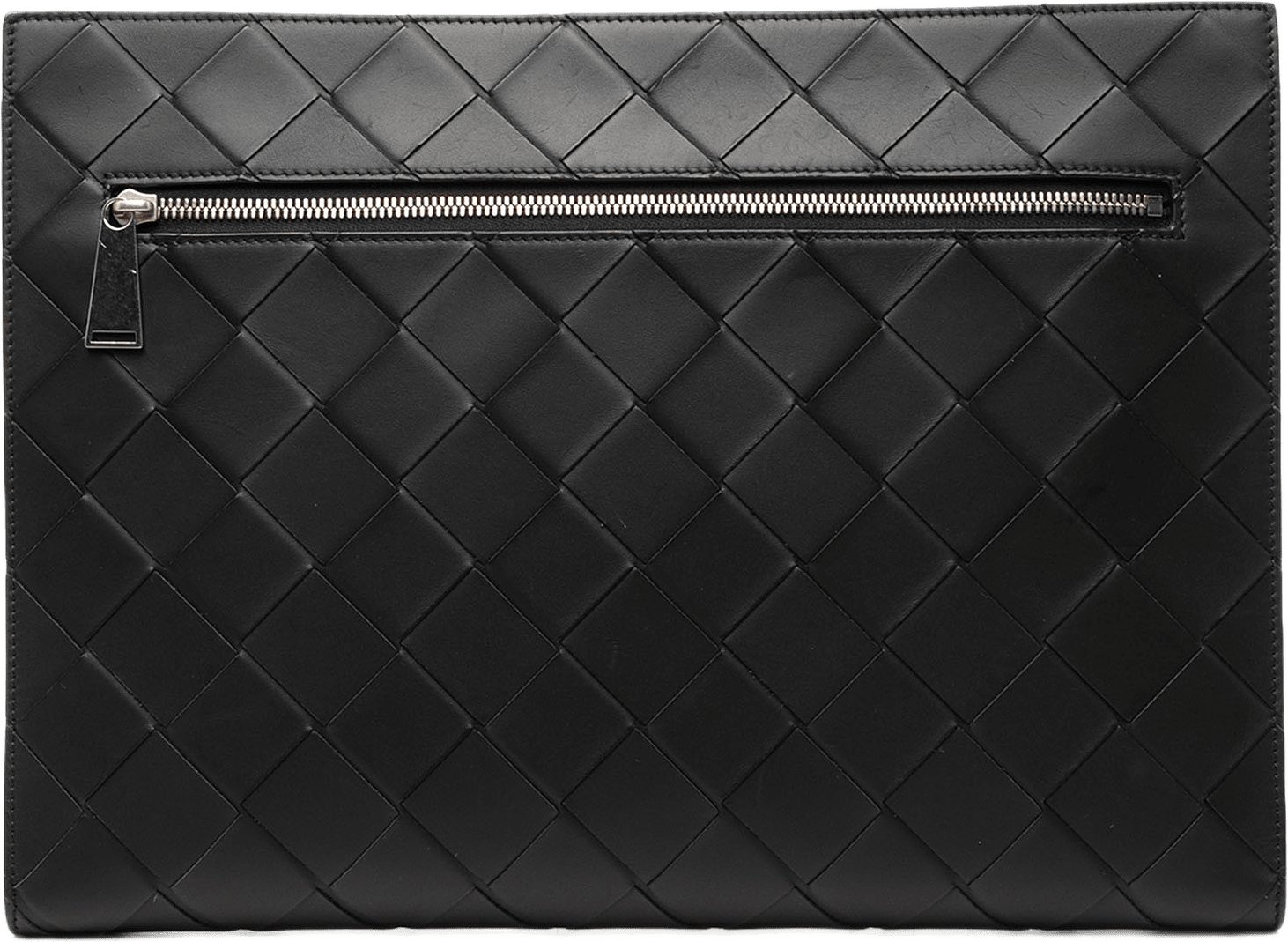 Bottega Veneta Nappa Maxi Intrecciato Document Case, från Luxclusif, i färgen svart.