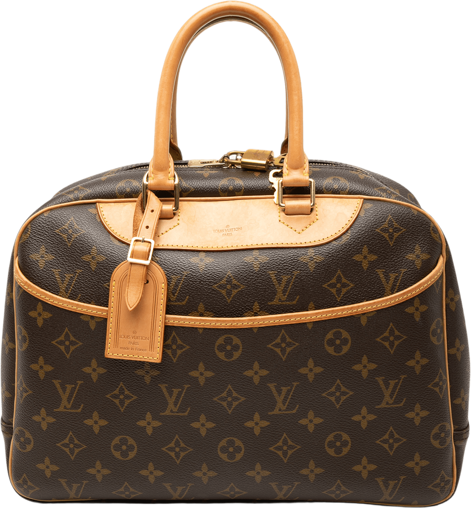 Louis Vuitton Monogram Deauville, från Luxclusif, i färgen brown.