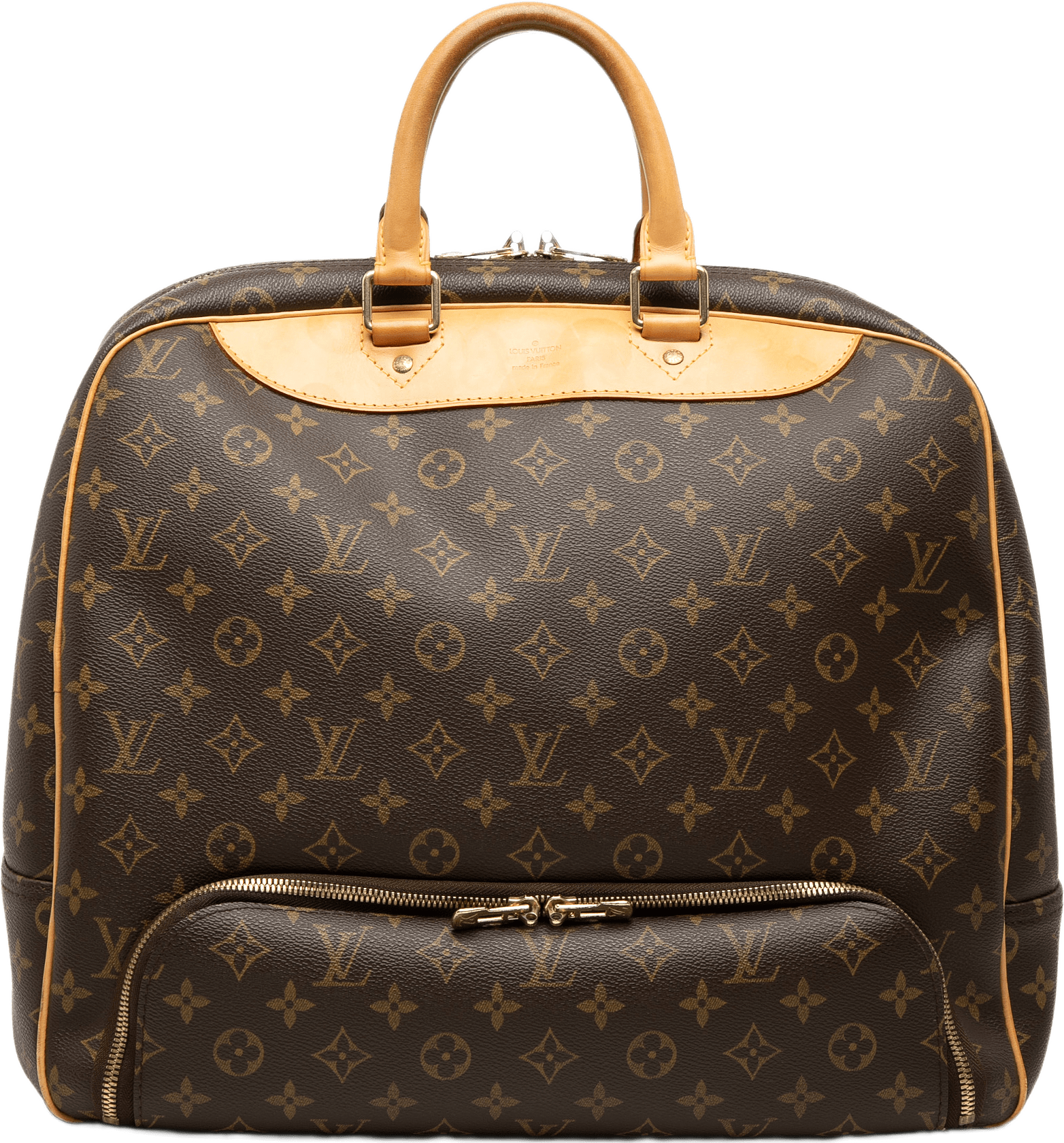 Louis Vuitton Monogram Evasion, från Luxclusif, i färgen brun.