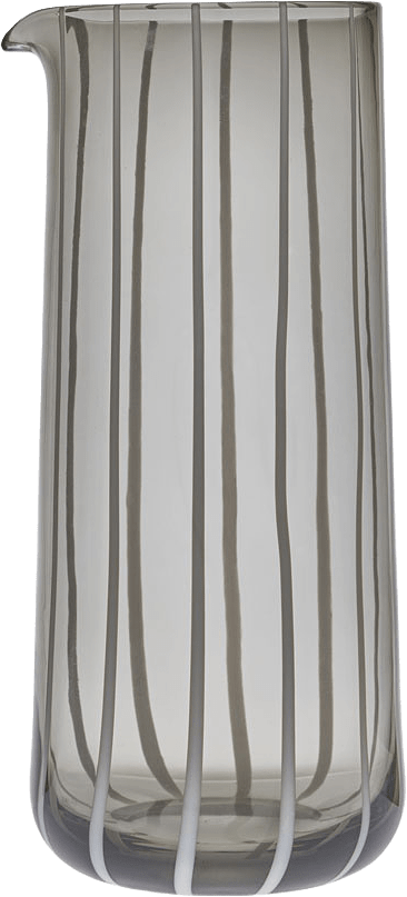 Mizu Water Carafe, från OYOY Living, i färgen grey.