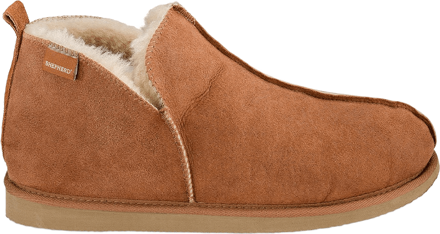 Annie Tofflor, från Shepherd, i färgen antique/cognac.