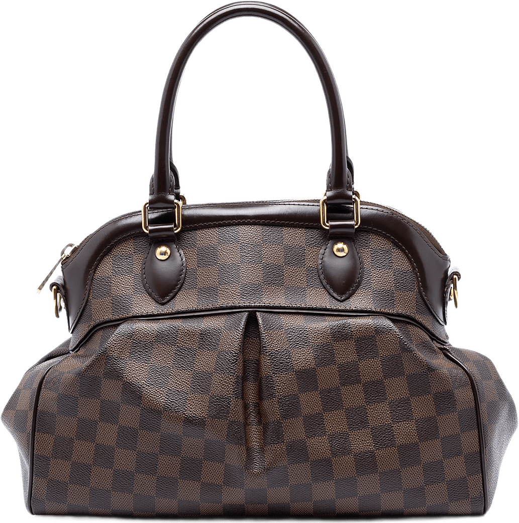 Louis Vuitton Damier Ebene Trevi Pm, från Luxclusif, i färgen brun.