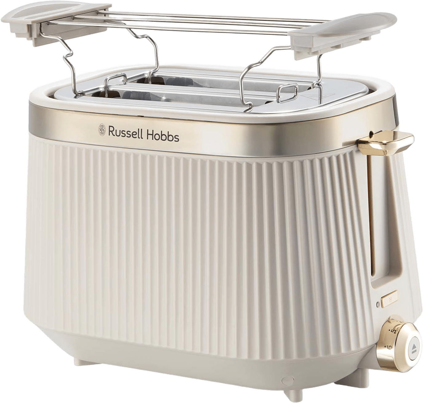 Brödrost Brontë 2-skivors, från Russell Hobbs, i färgen stenfärgad.