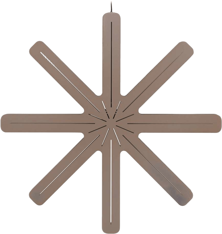 Säfsen Adventsstjärna, från Venture Home, i färgen black,mocca.