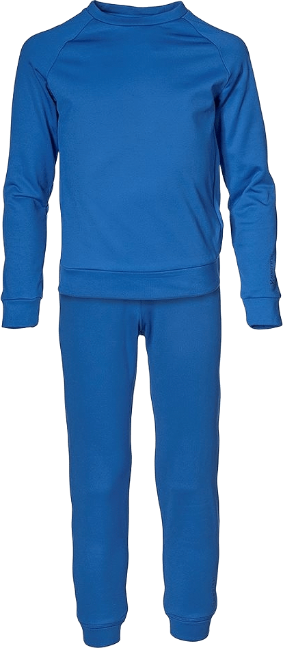 Isbjörn Panda Chill Sweater & Pant 86cl-128cl, från ISBJÖRN of Sweden, i färgen deepblue.