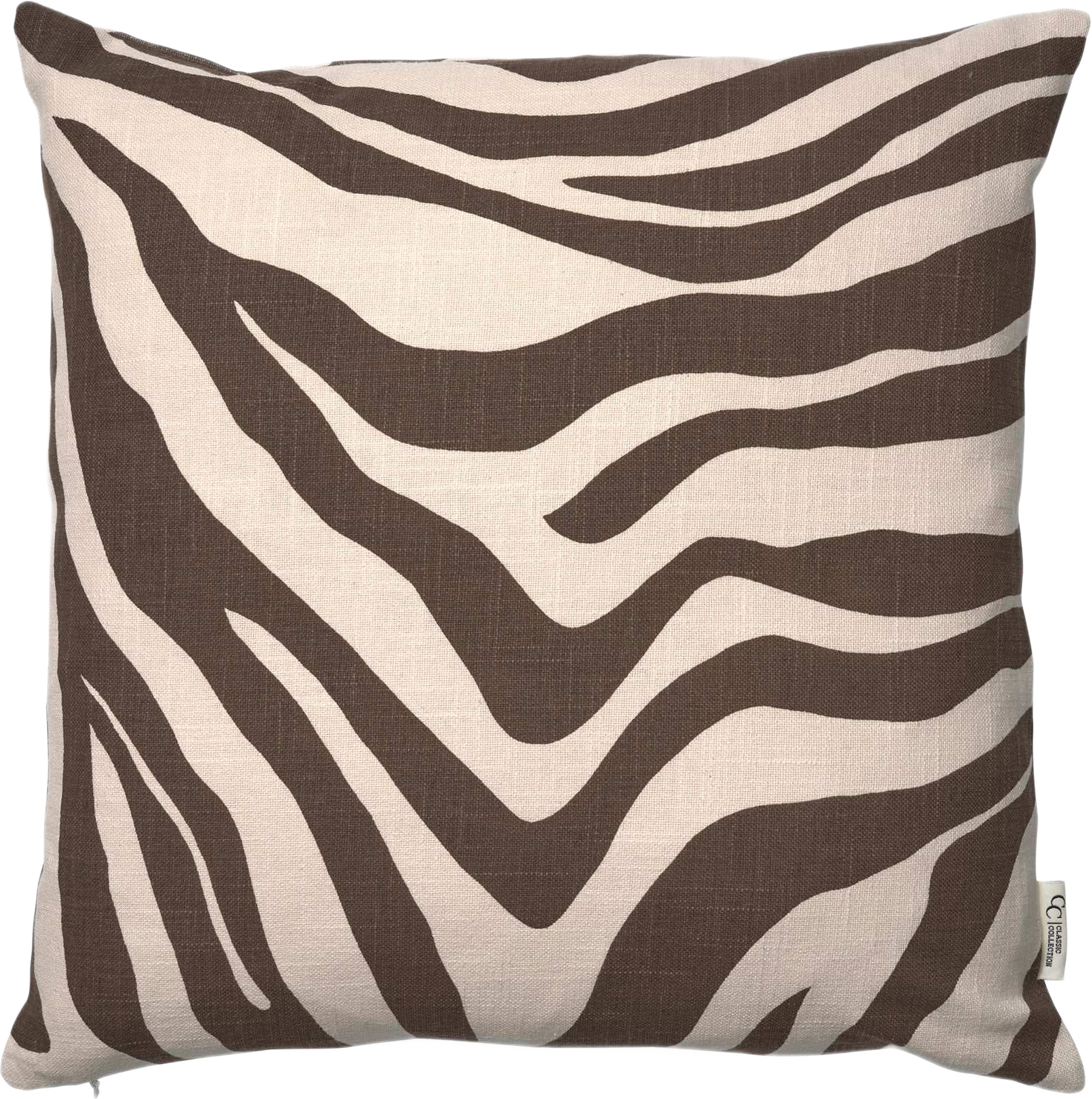 Kuddfodral Savannah 50x50cm, från Classic Collection, i färgen brun/off white.