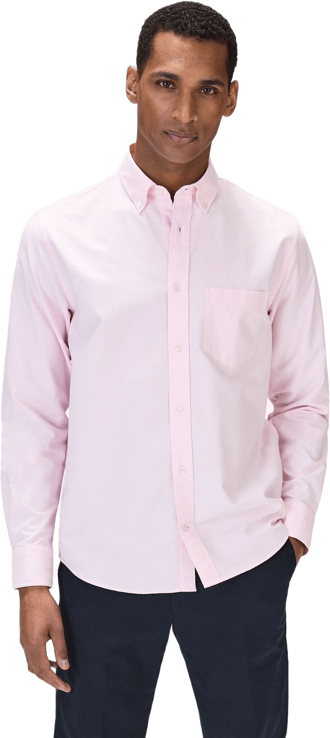 Cotton Solid Casual Oxford Shirt (joe)