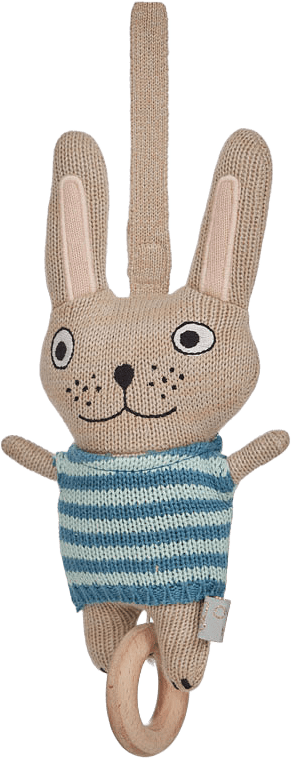 Felix Rabbit Music Mobile, från OYOY Mini, i färgen multi.