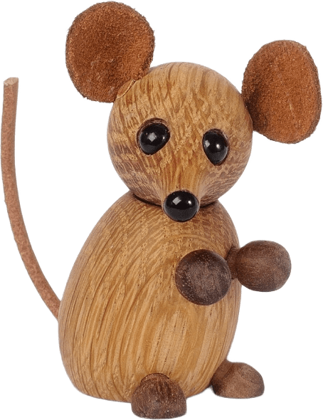 The City Mouse Trädekoration 6,7 Cm Ek