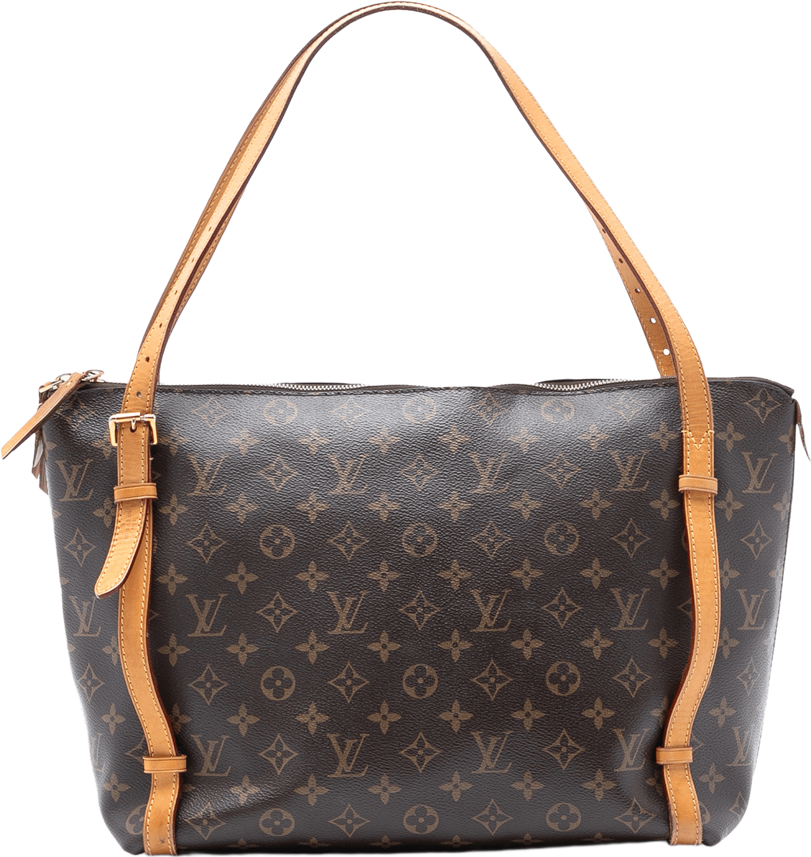 Louis Vuitton Monogram Tuileries, från Luxclusif, i färgen brown.