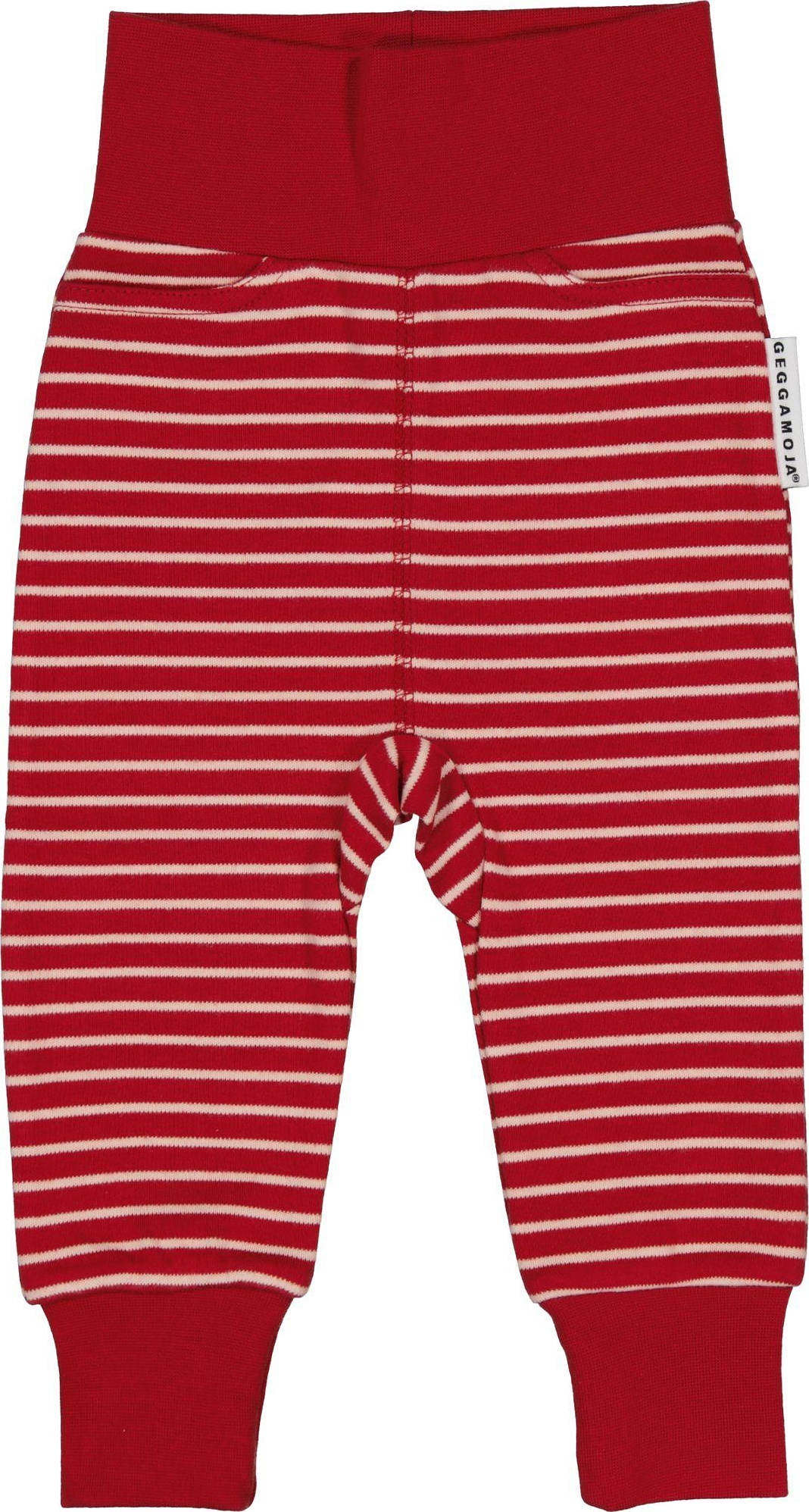 Babybyxor, från Geggamoja, i färgen red/pink.