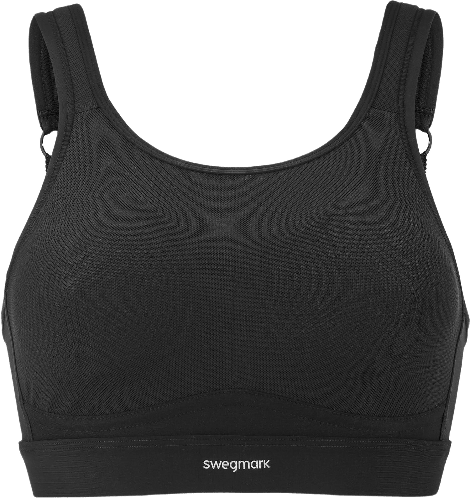 Victorius Strength Sport-bh, från Swegmark, i färgen svart.