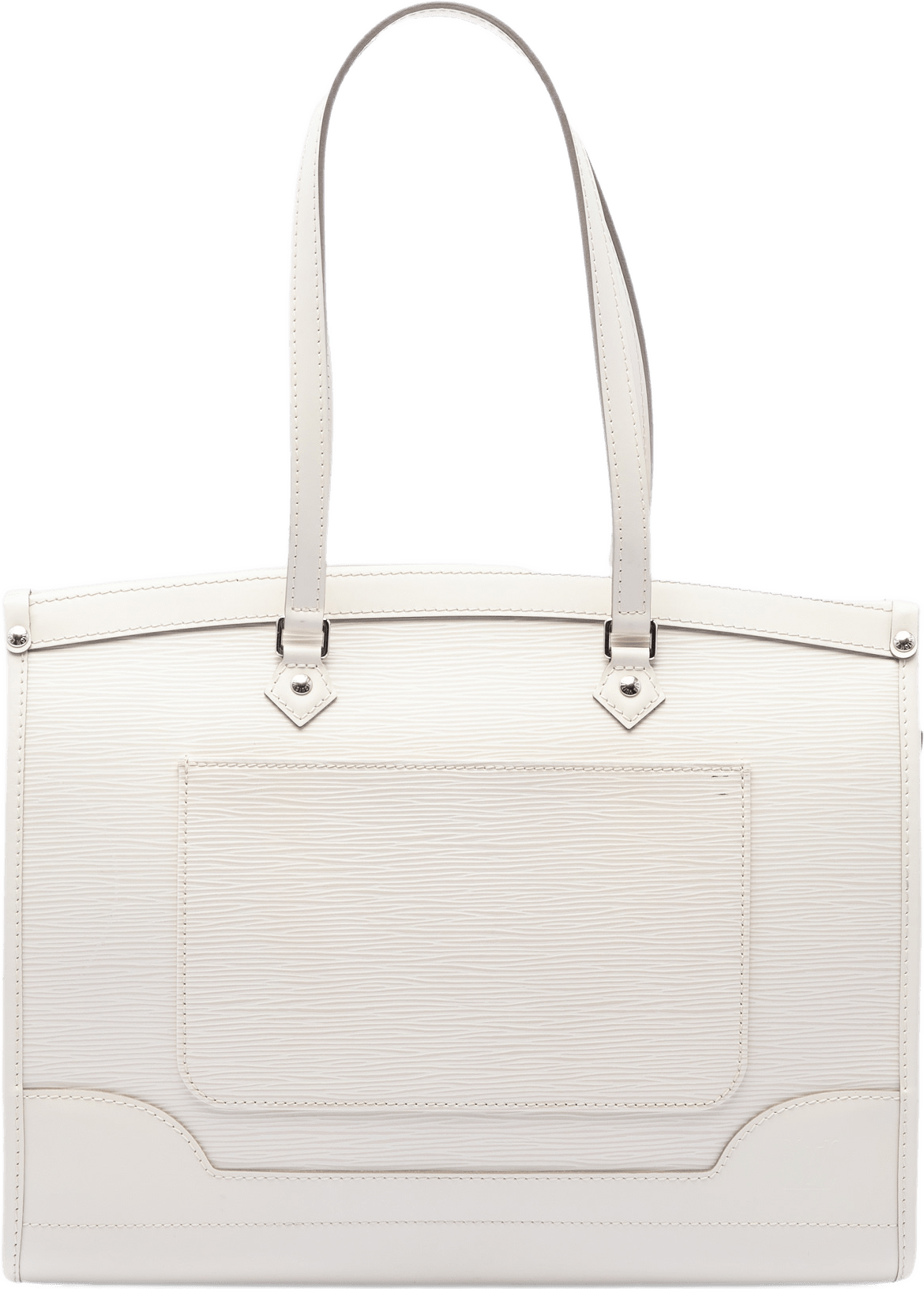 Louis Vuitton Epi Madeleine Gm, från Luxclusif, i färgen vit.