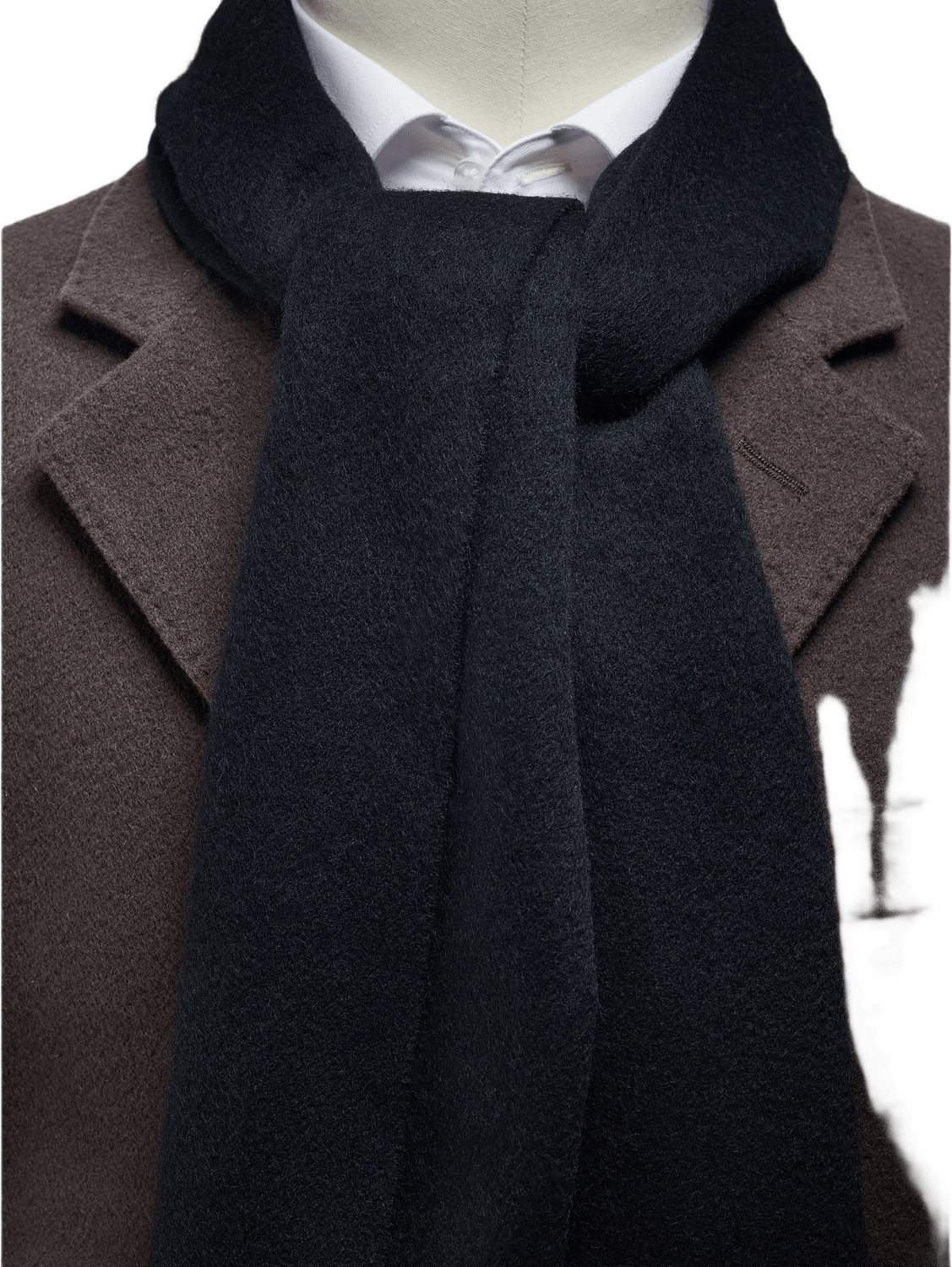 Halsduk Herr, från John Henric, i färgen black.