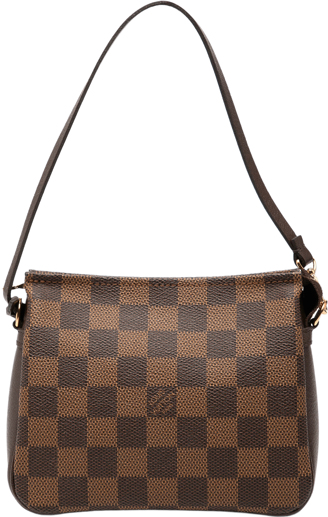 Louis Vuitton Damier Ebene Trousse Pochette, från Luxclusif, i färgen brown.