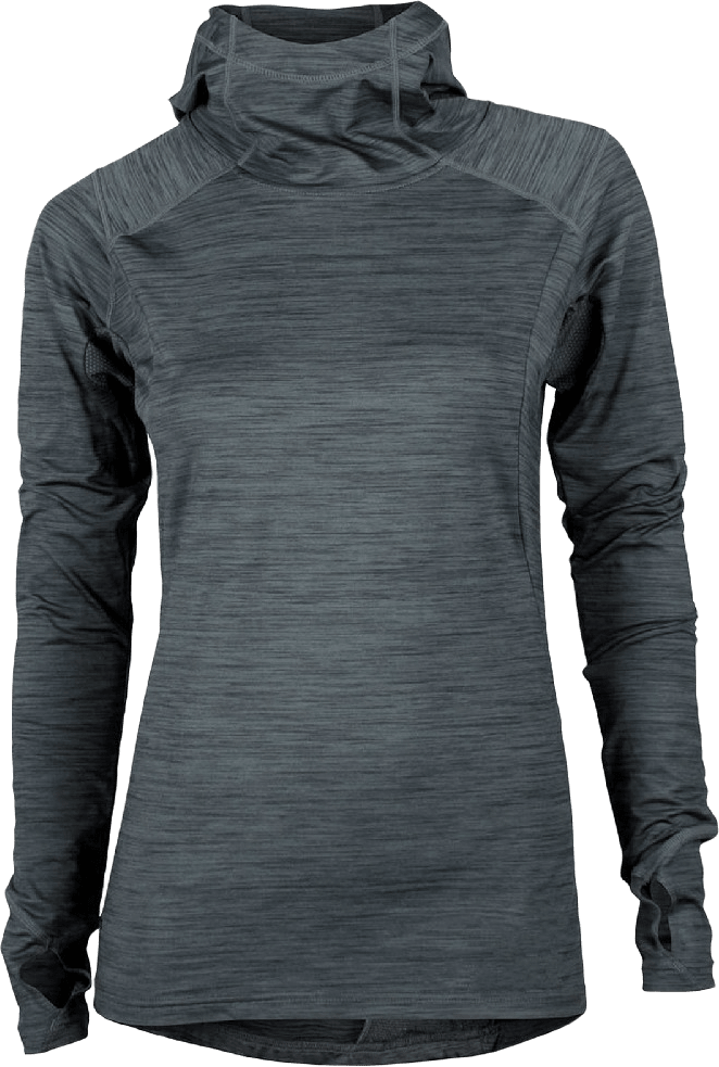 Hp Hood Top Women, från Bagheera, i färgen dark grey.