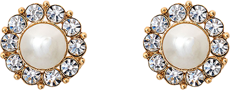 Örhängen Miss Sofia, från Lily and Rose, i färgen Ivory.