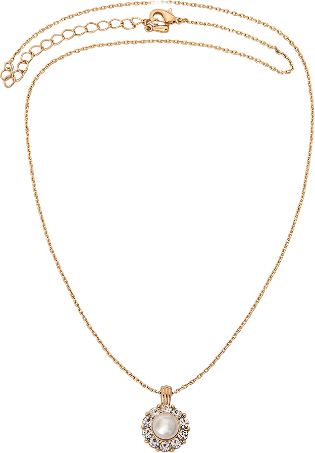 Halsband Sofia, från Lily and Rose, i färgen Ivory.