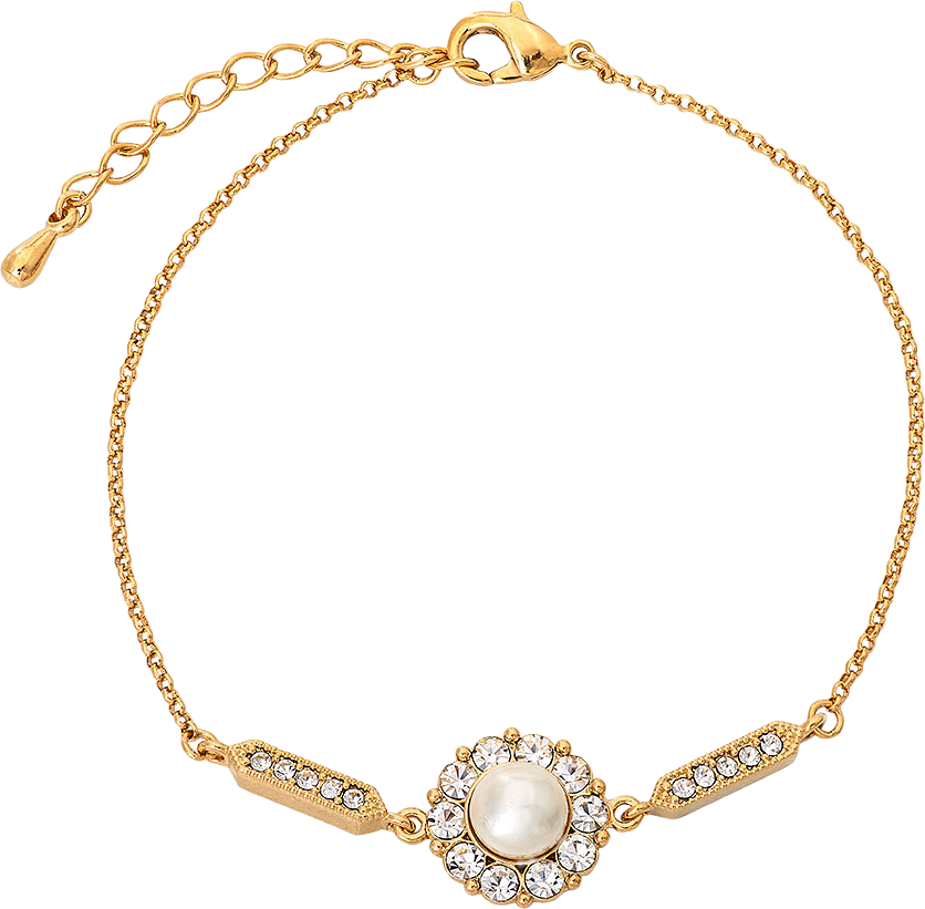 Armband Miss Sofia, från Lily and Rose, i färgen Ivory.