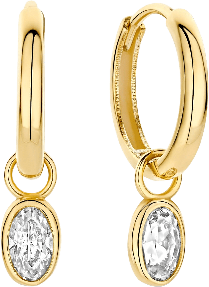 Le Marais Sophie Örhängen I 14k Guld, från Isabel Bernard, i färgen goud.