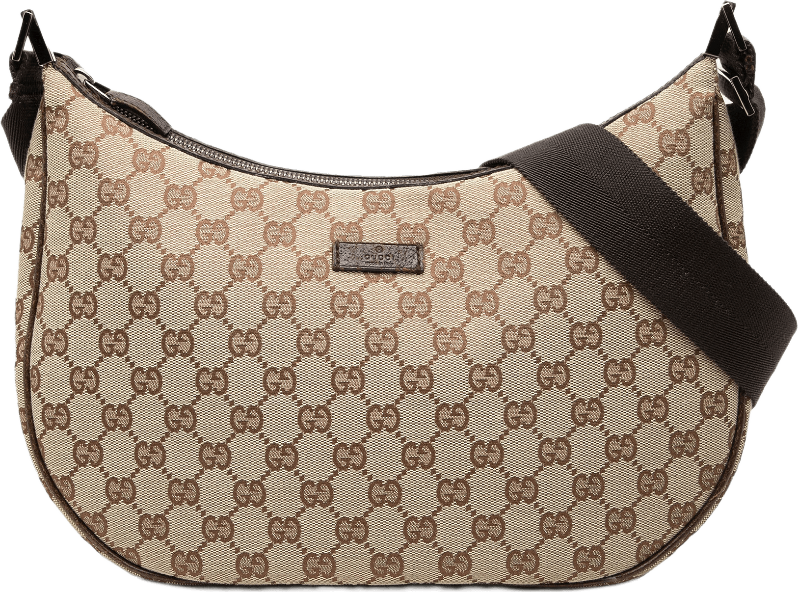 Gucci Gg Canvas Crossbody, från Luxclusif, i färgen beige.