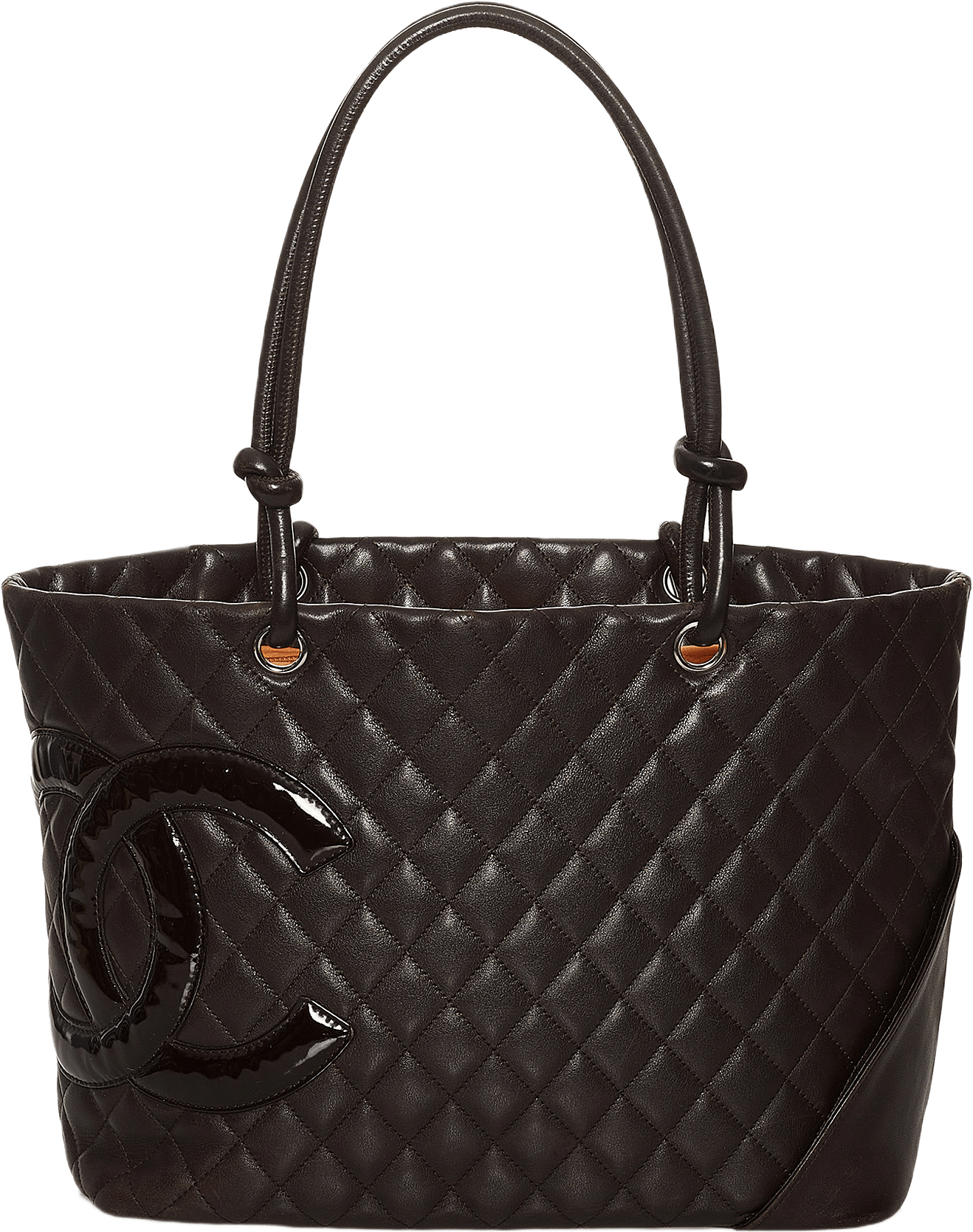 Chanel Cambon Ligne Tote, från Luxclusif, i färgen brown.