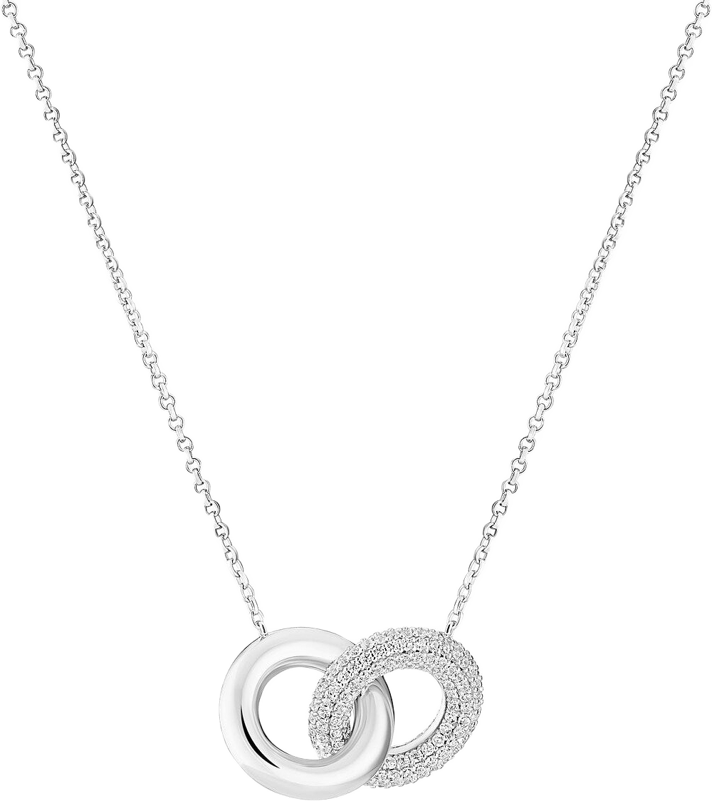 Halsband Carrara Due Piccolo, från Sif Jakobs Jewellery, i färgen silver.