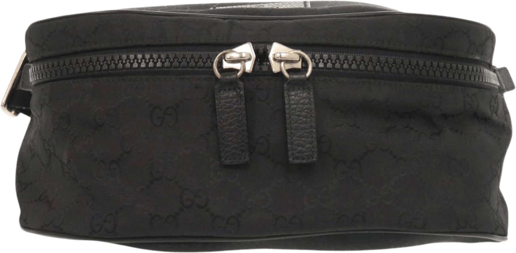 Gucci Gg Nylon Web Belt Bag, från Luxclusif, i färgen black.