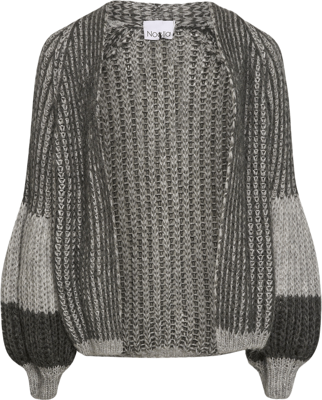 Liana Knit Cardigan - Grey Melange Mix