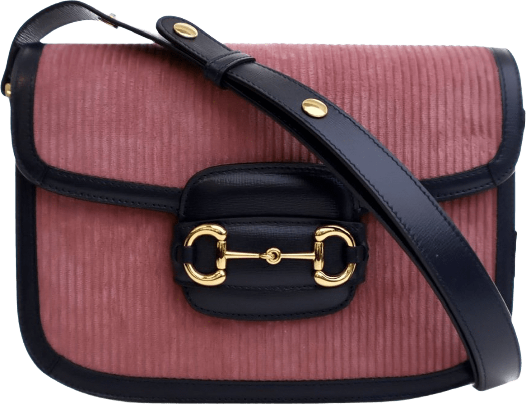 Gucci Small Corduroy Horsebit 1955 Shoulder Bag