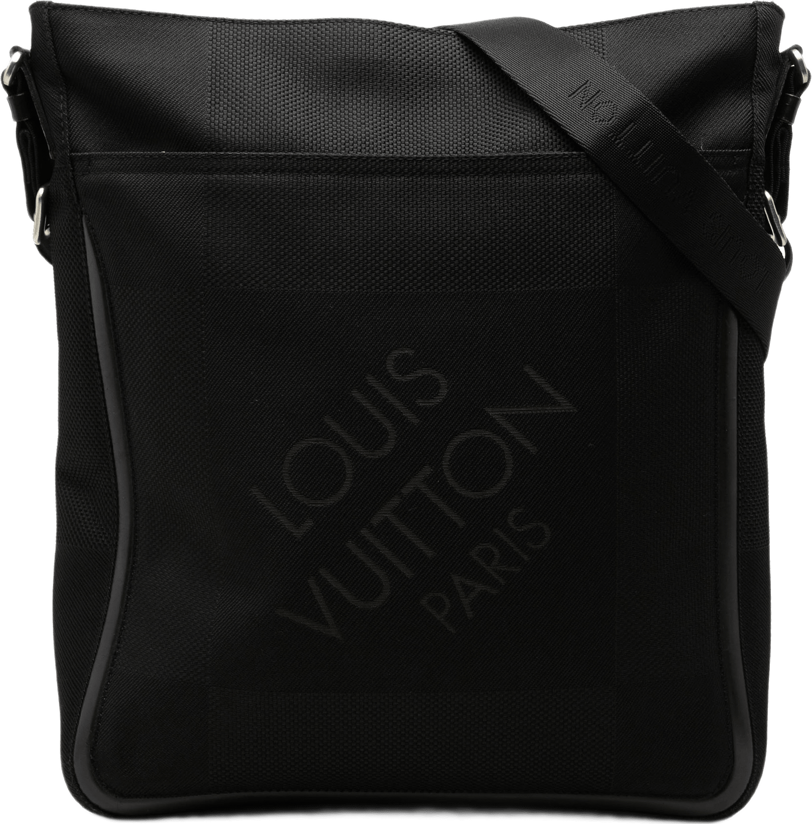 Louis Vuitton Damier Geant Compagnon, från Luxclusif, i färgen svart.