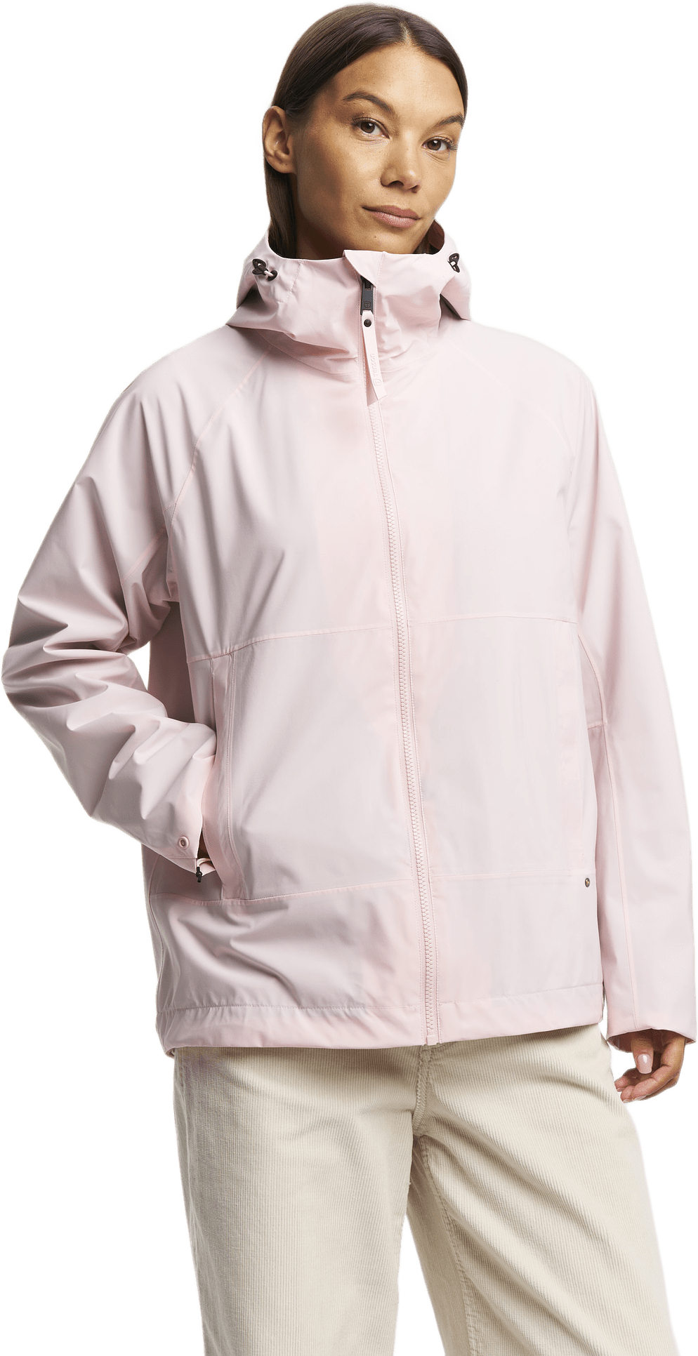 Monroe Mid Jacket Women, från Tenson, i färgen ljusrosa.