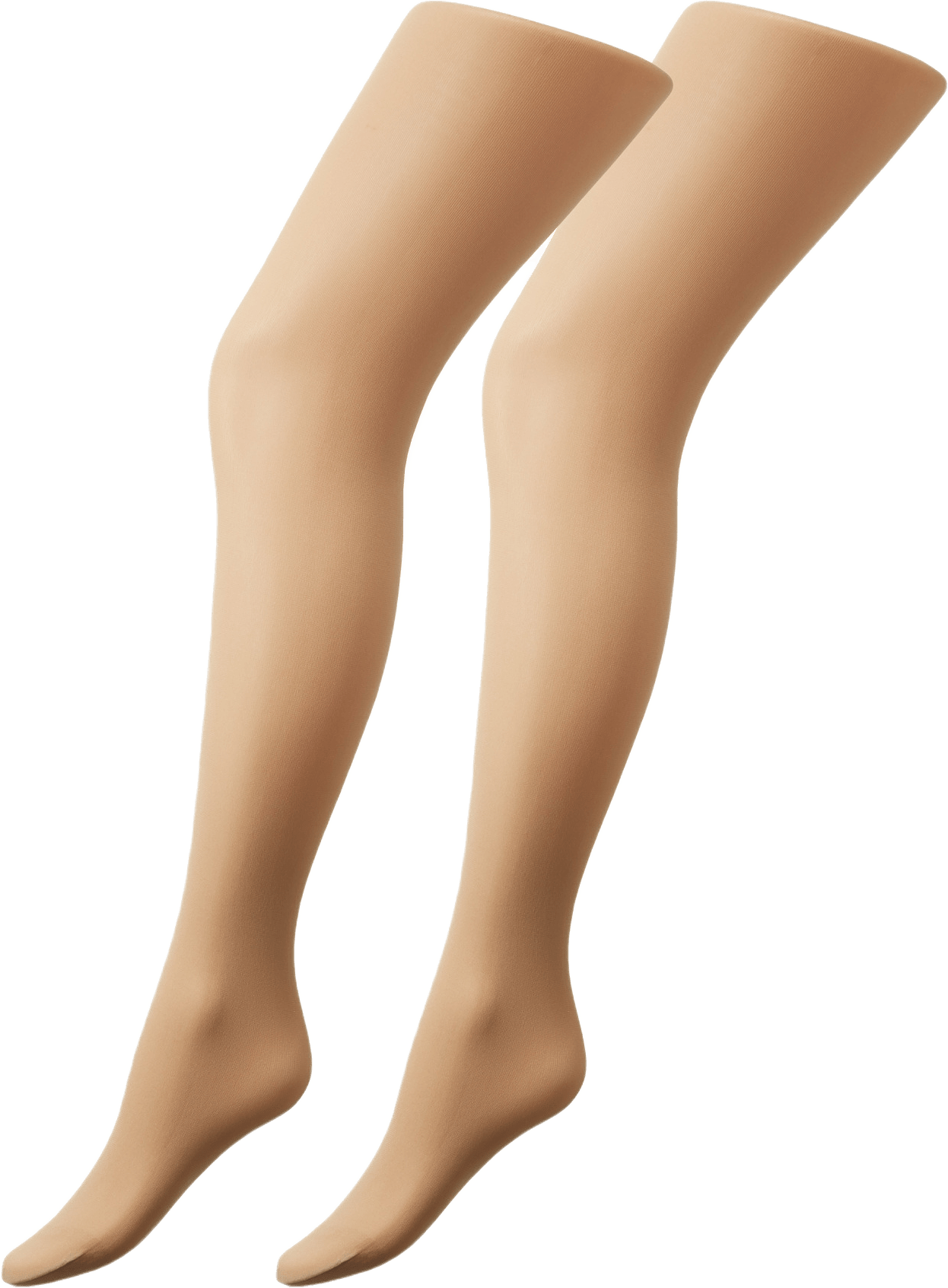 Strumpbyxor 40 den, matt, 2-pack, från Å WOMAN, i färgen Nougat.