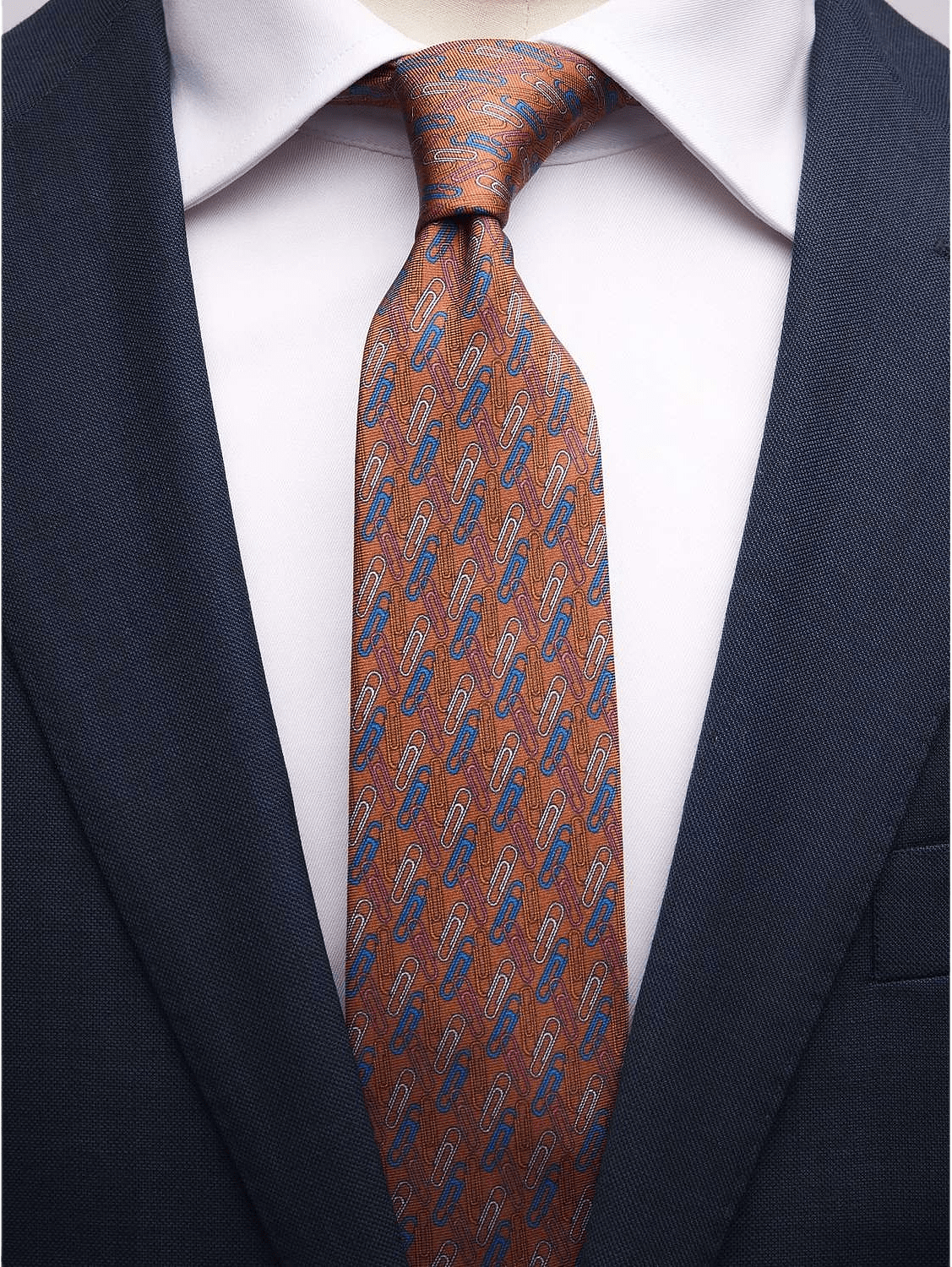Tie Motif, från John Henric, i färgen brown.