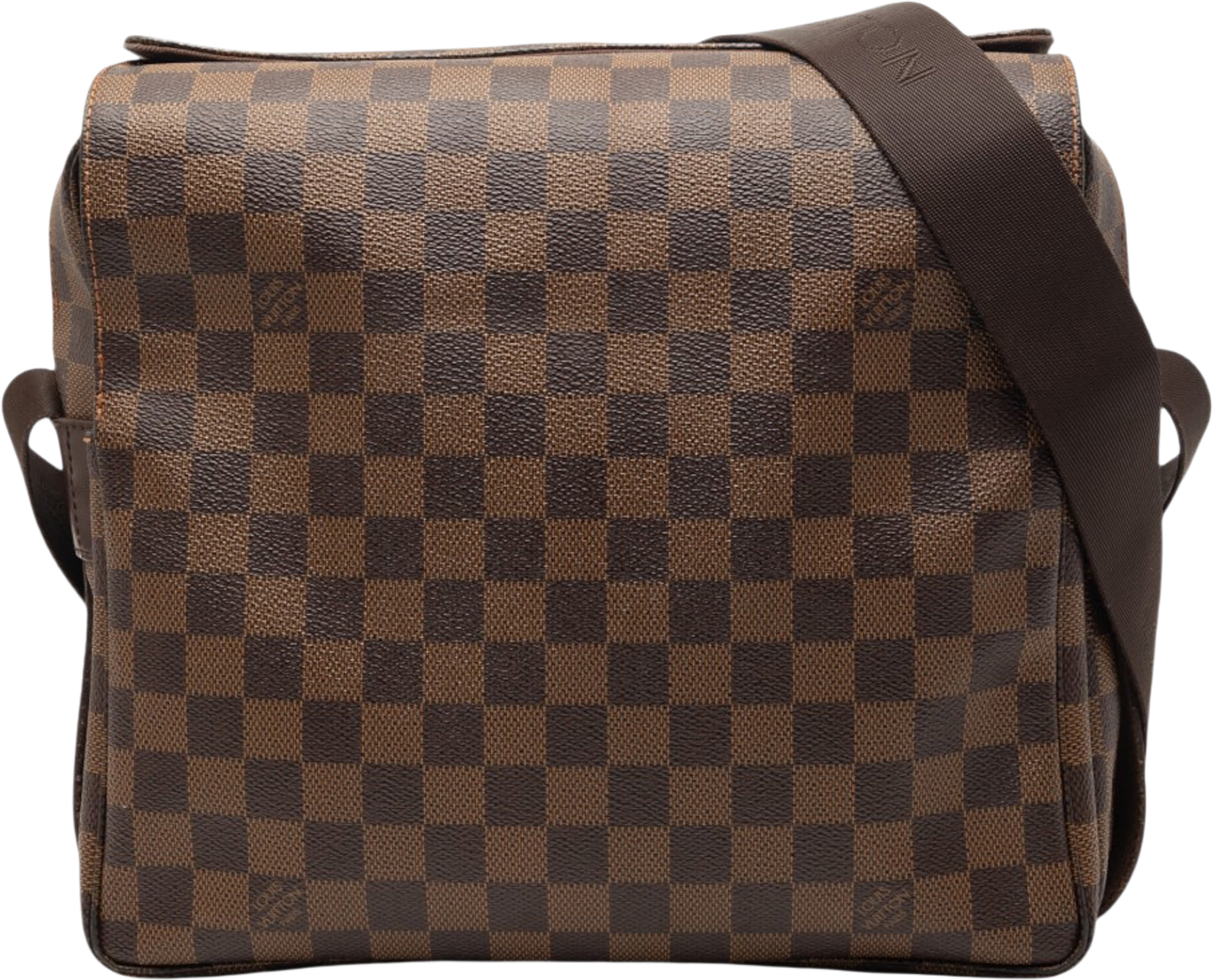 Louis Vuitton Damier Ebene Naviglio, från Luxclusif, i färgen brown.