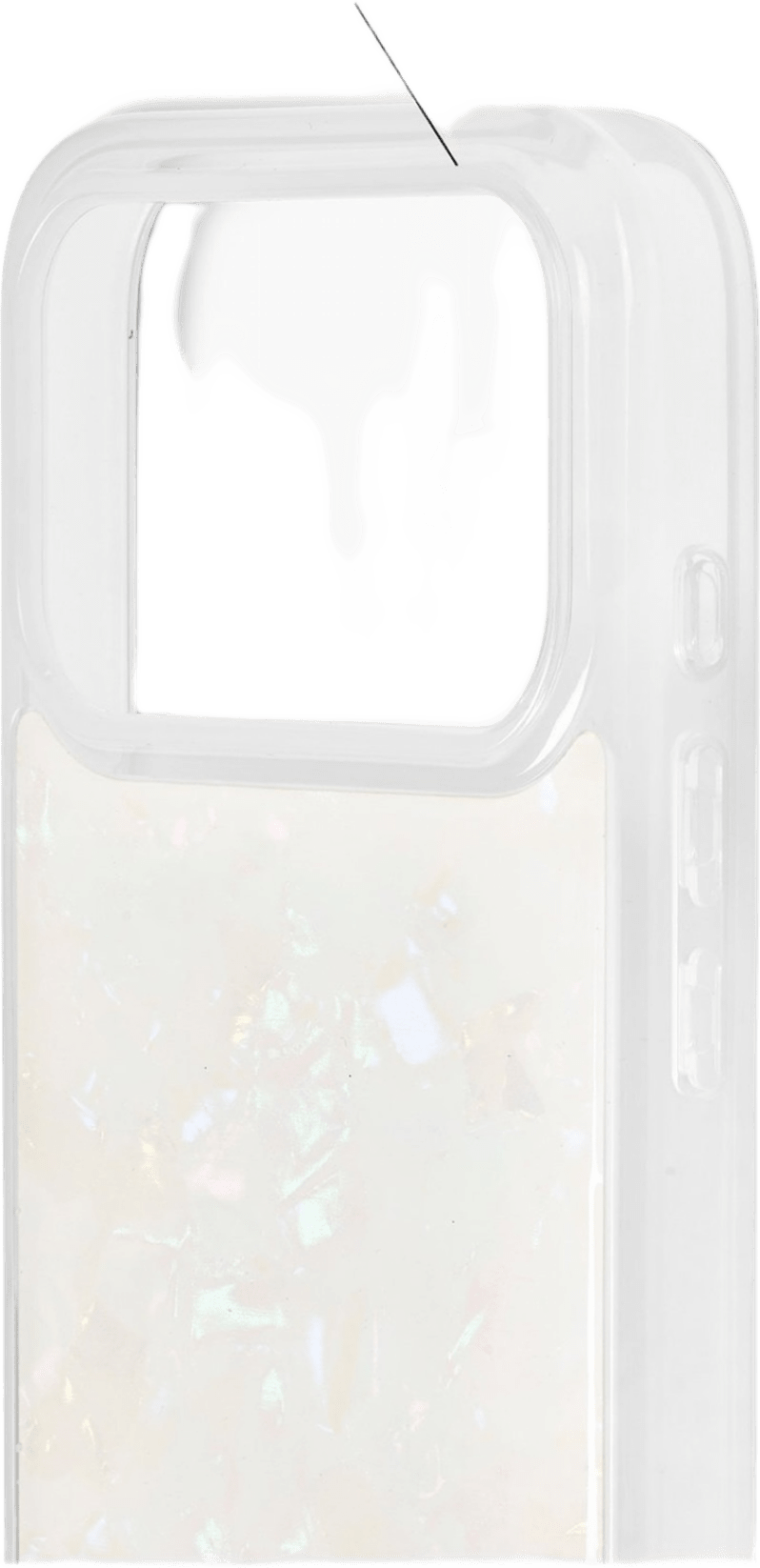 Pearlised Case Iphone White, från Ideal Of Sweden, i färgen white.