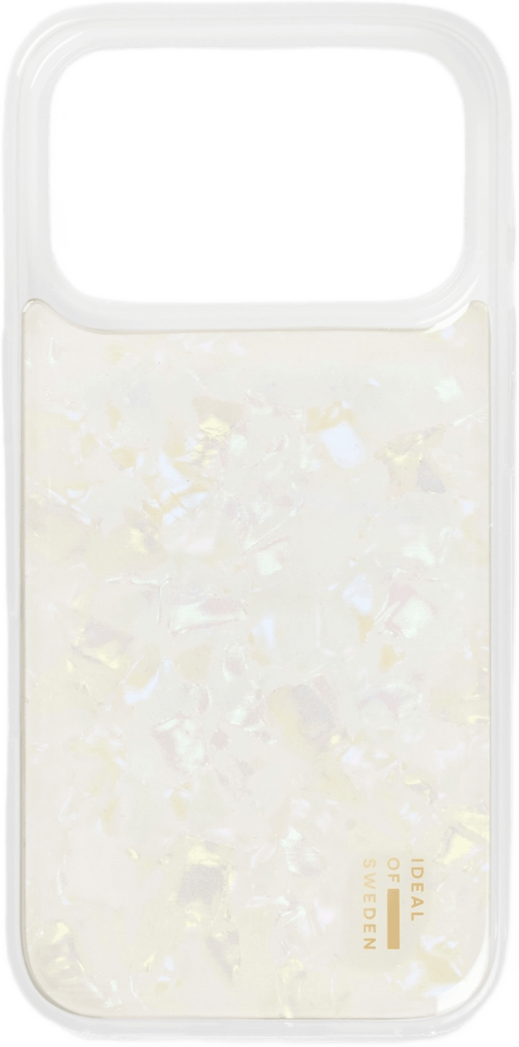 Pearlised Case Iphone White, från Ideal Of Sweden, i färgen white.