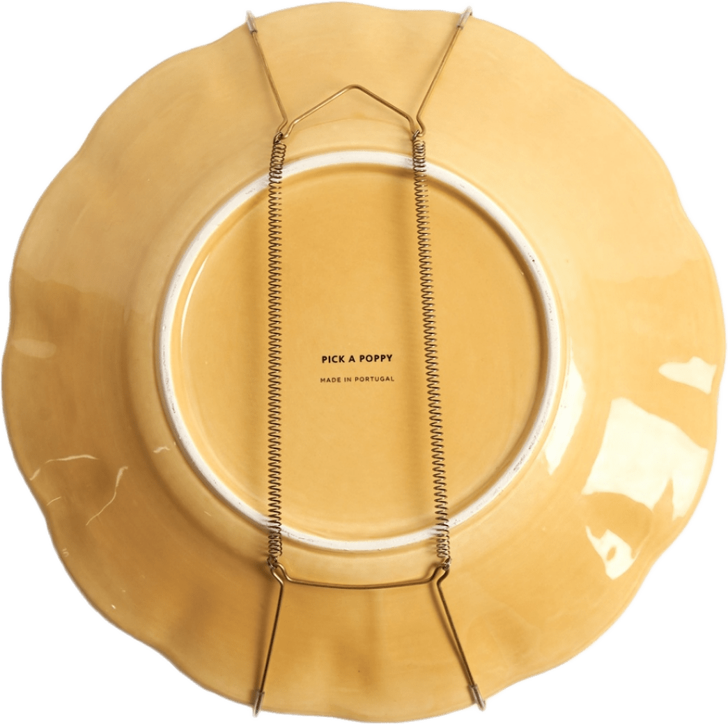 Tallrikshängare - 19-28 Cm, från Pick A Poppy, i färgen brass.